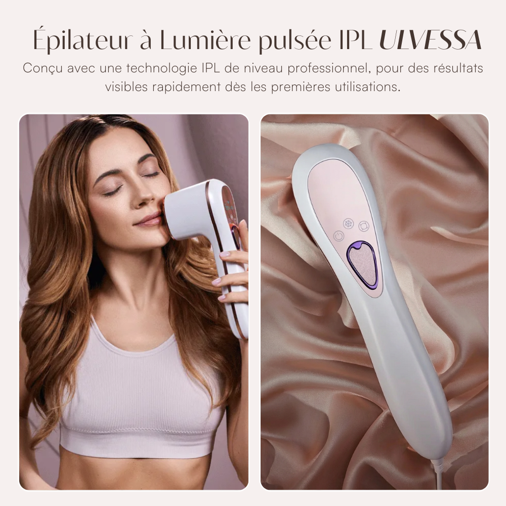Depiladora de Luz Pulsada Profesional (IPL) - ULVESSA Série