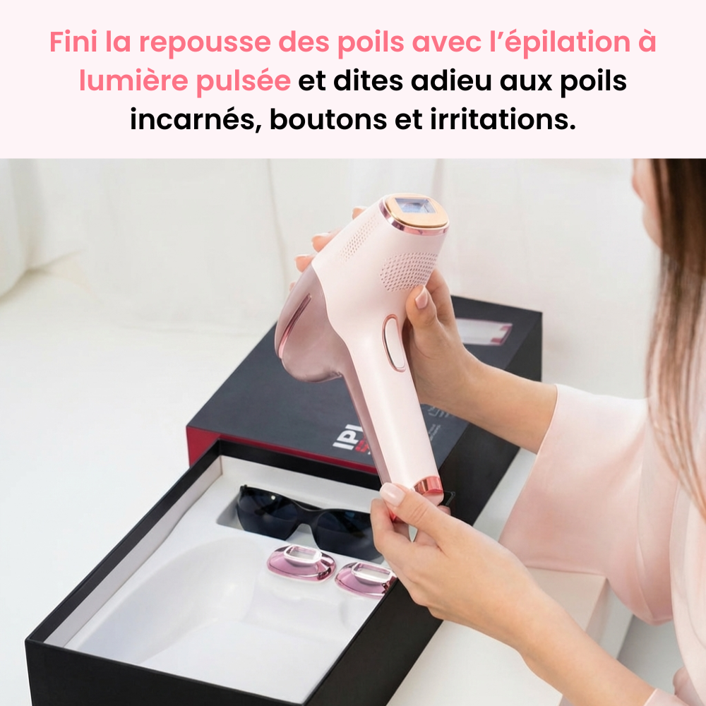 Depiladora de Luz Pulsada Profesional (IPL) - Ulvessa