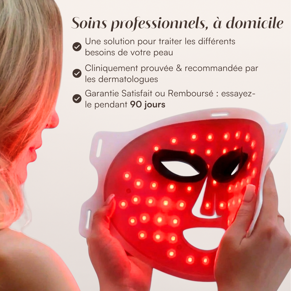 Máscara LED facial profesional - ULVESSA Serie 2