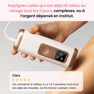 Depiladora de Luz Pulsada Profesional (IPL) - Ulvessa Lite