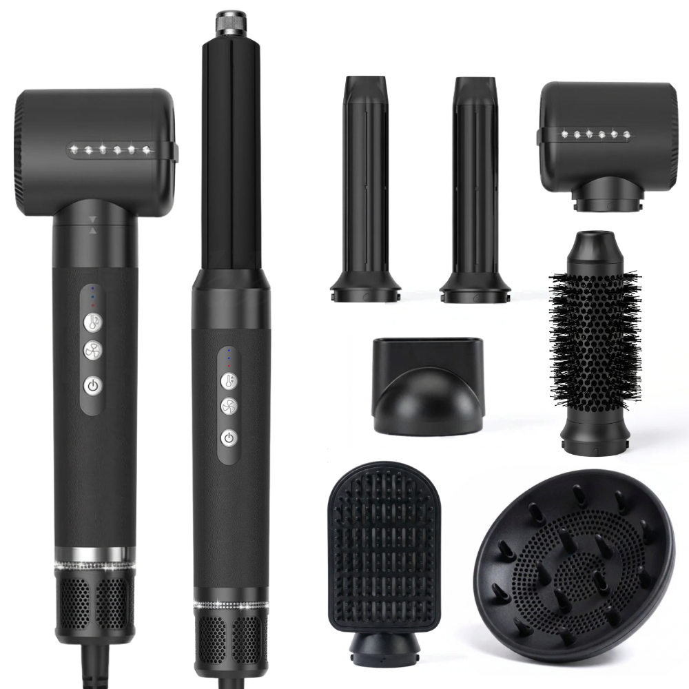 Ulvessa Pro Secador de Pelo Multistyler 7 en 1 – 1400 W