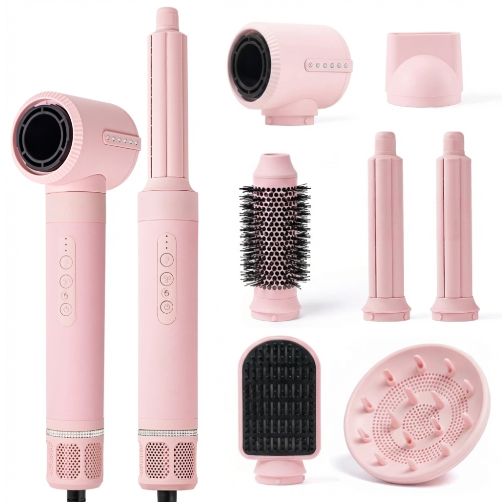 Ulvessa Pro Secador de Pelo Multistyler 7 en 1 – 1400 W